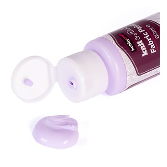 Violet Fabric Paint 60ml  image number 2