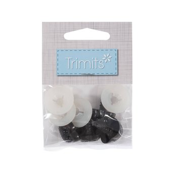 Trimits Black Toy Nose 18mm 4 Pack