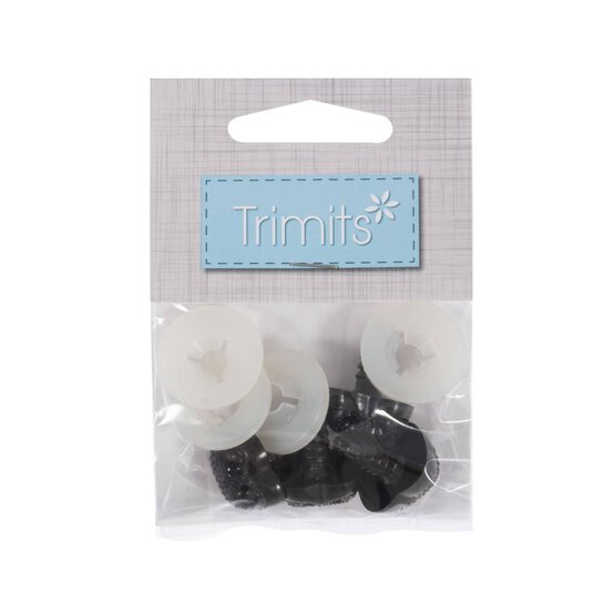 Trimits Black Toy Nose 18mm 4 Pack image number 2