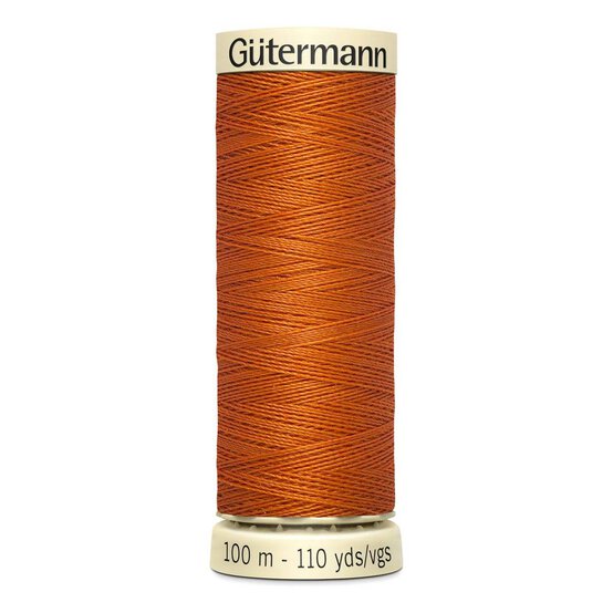 Gutermann Orange Sew All Thread 100m (932) image number 1