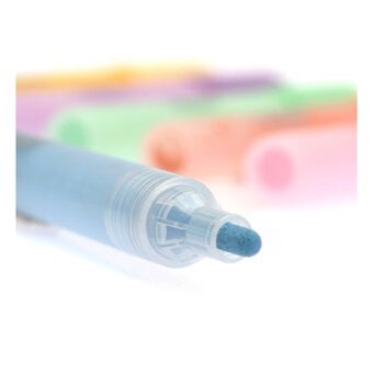 Pastel Liquid Chalk Marker Pens 6 Pack image number 2