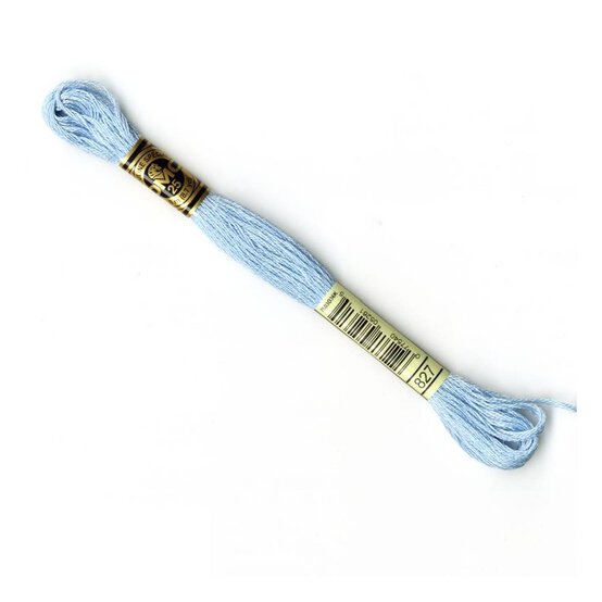 DMC Blue Mouline Special 25 Cotton Thread 8m (827) image number 1