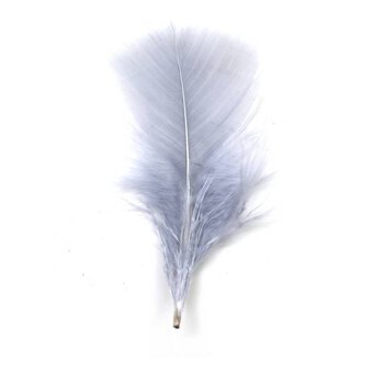 Grey Craft Feathers 5g