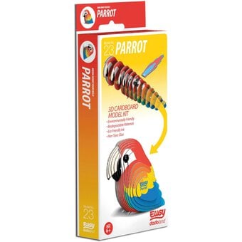 Eugy 3D Parrot Model image number 4