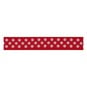 Red Spots Grosgrain Ribbon 9mm x 5m image number 2