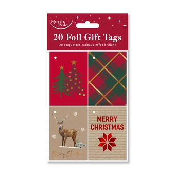 Kraft Christmas Gift Tags 20 Pack 