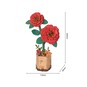 Rowood Red Camellia Wooden Flower Kit image number 3