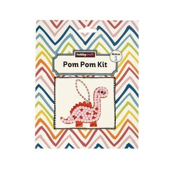 Make Your Own Pom Pom Dinosaur Kit image number 5