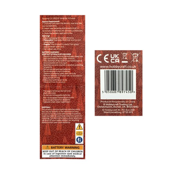 Pearlised Light-Up Tree 22cm image number 5