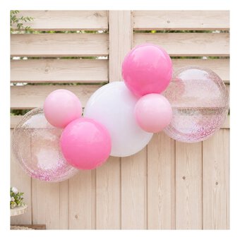 Reusable Bubblegum Balloon Garland
