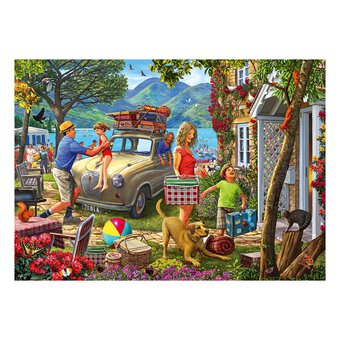 Ravensburger Holiday Cottage Jigsaw Puzzle 1000 Pieces