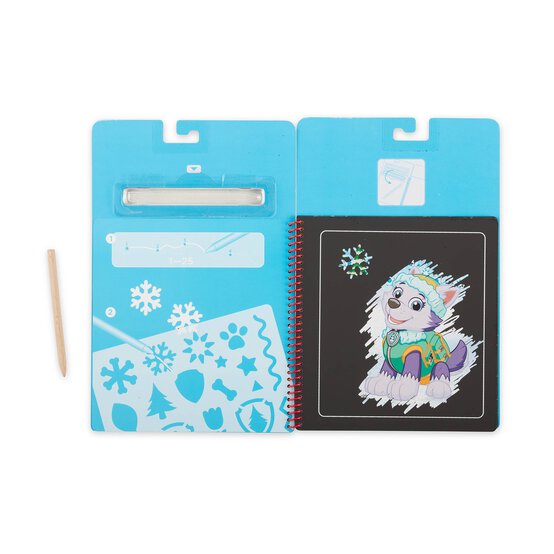 Melissa & Doug Paw Patrol Skye Scratch Art Activity Pad image number 4