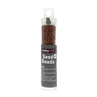 Terracotta Seed Beads 2mm 18g