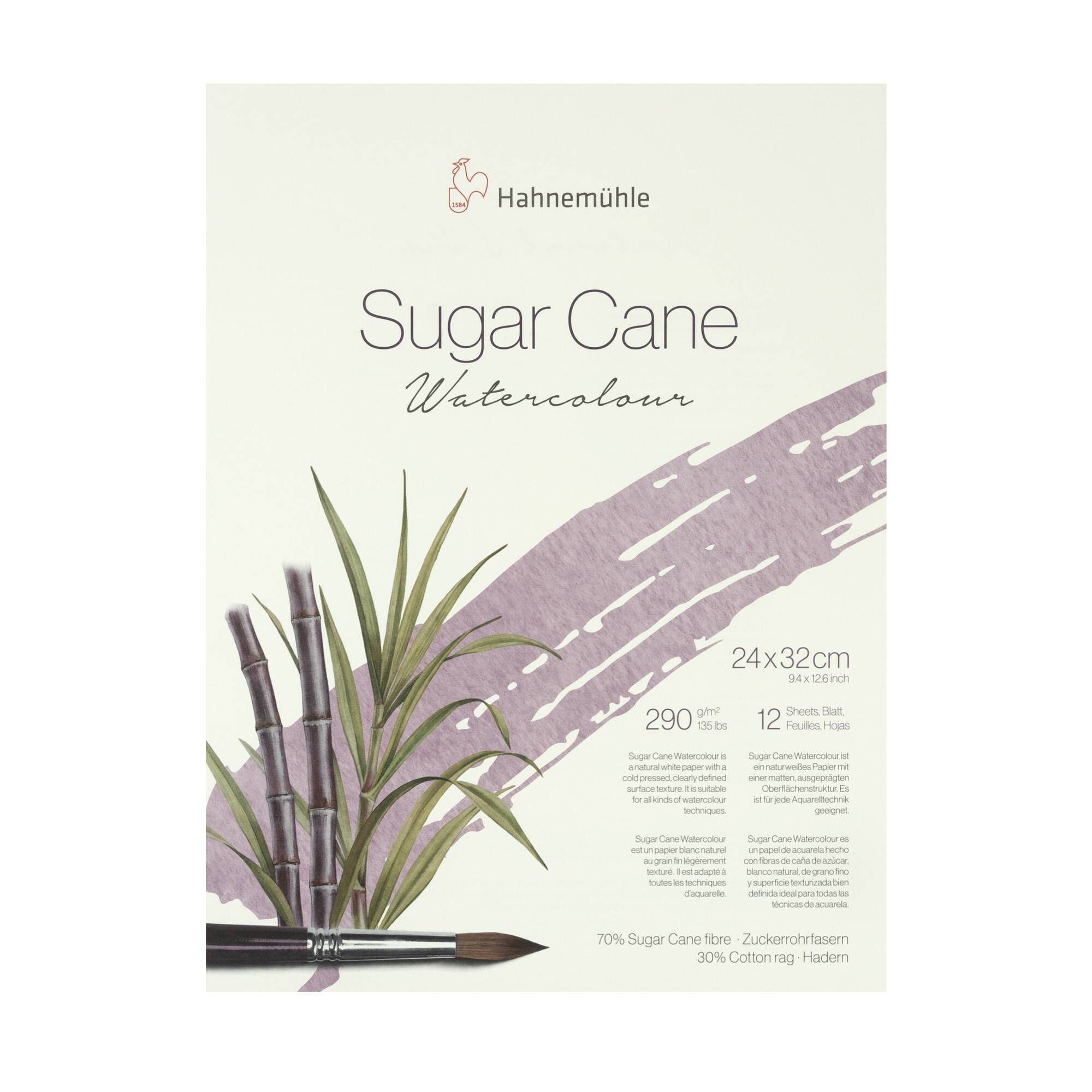 Papier Hahnemühle Pour Huile Et Acrylique - Bloc 18x24 Cm, 230 G/m², 10 Feuilles - 5