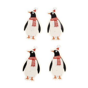 Penguin Card Toppers 4 Pack 