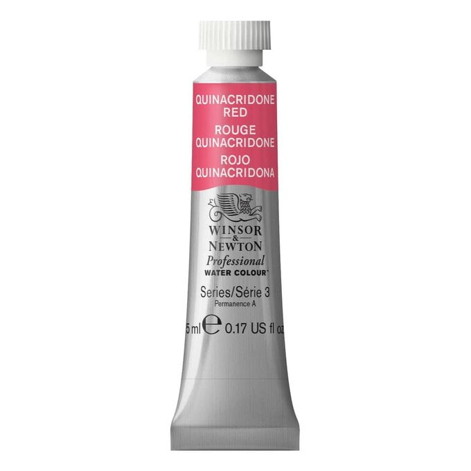 Winsor & Newton Quinacridone Red Professional Watercolour Tube 5ml image number 1
