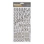 Sentiment Foil Letter Thickers Stickers 167 Pieces image number 1
