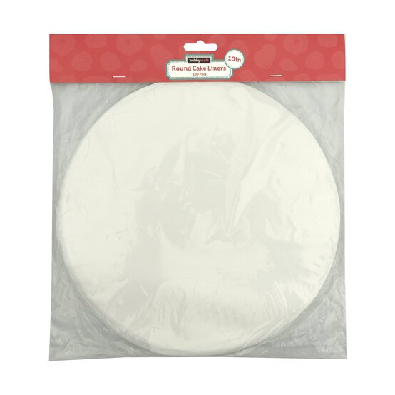 Round Cake Liner 10 Inches 100 Pack image number 2