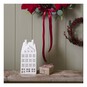 Large LED Ceramic House 10cm x 22cm image number 2