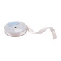 Trimits Cream Double-Faced Satin Ribbon by the Metre 15mm image number 1