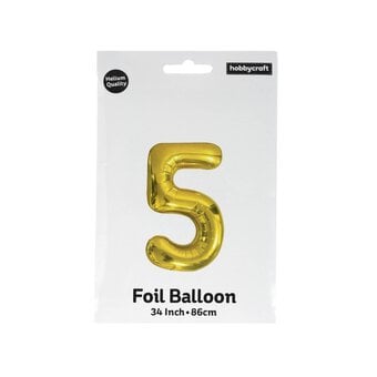Extra Large Gold Foil 50 Balloon Bundle