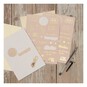 Pink and Gold Travel Sentiment Foiled Stickers 2 Sheets image number 2
