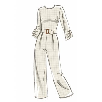 McCall’s Marlow Jumpsuit Sewing Pattern M8119 (16-24) image number 4