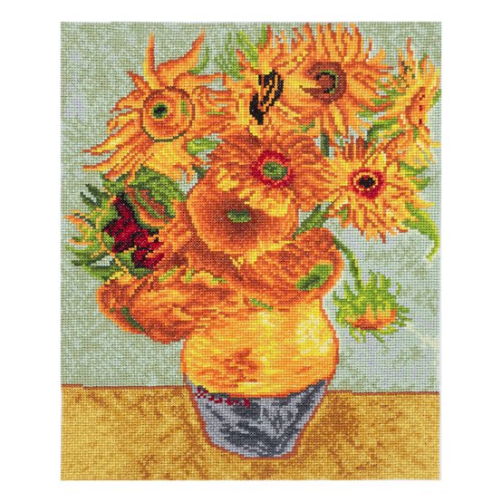 Trimits Autumn Bloom Large Cross Stitch Kit 32cm x 40cm image number 2