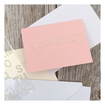 Pearl Alphabet Stickers