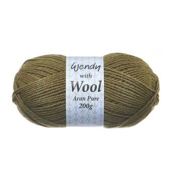 Wendy Bracken Pure Wool Aran Yarn 200g