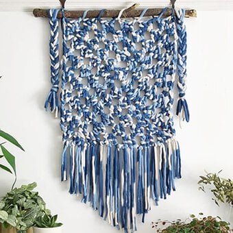 How to Crochet a Granny Square Wall Hanging