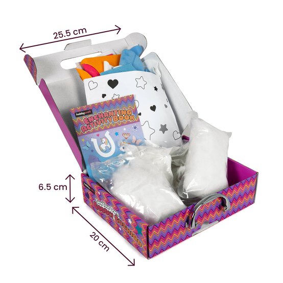 Sew Your Own Magical Unicorn Cuddly Cushion Case image number 5