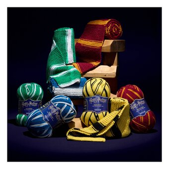 Sirdar Harry Potter Hufflepuff Self-Striping Scarf Yarn 300g