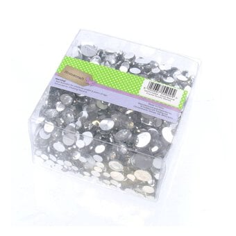 Small Round Crystal Acrylic Stones