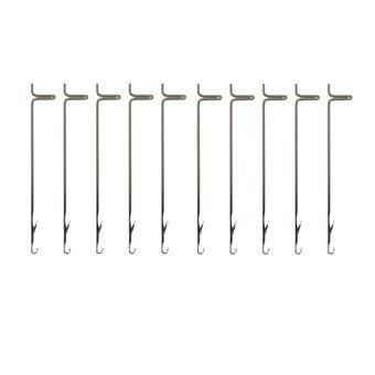 Silver LK150 Latch Needles 10 Pack