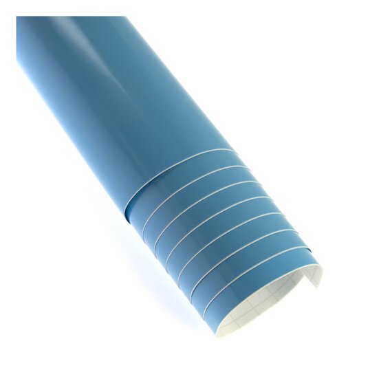 Blue Glossy Permanent Vinyl 12 x 48 Inches image number 4