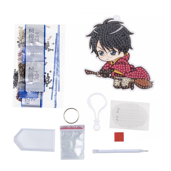 Crystal Art Harry Potter Bag Charm Kit image number 4