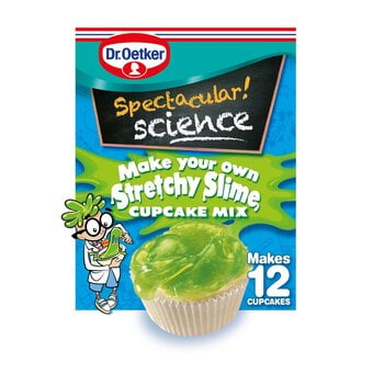 Dr. Oetker Spectacular Science Stretchy Slime Cupcake Mix 400g