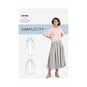 Simplicity Women’s Skirt Sewing Pattern S9180 (16-24) image number 1