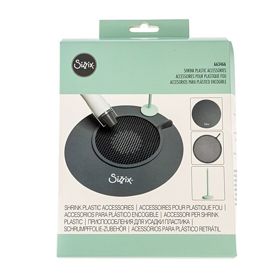 Sizzix Shrink Plastic Accessories Set 3 Pieces image number 1