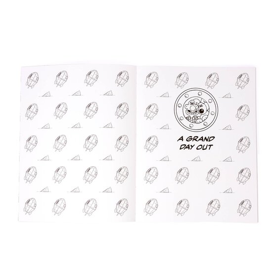 Wallace & Gromit Official Colouring Book image number 5