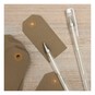 Kraft Brown Luggage Gift Tags 8cm 24 Pack image number 2