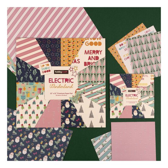 Electric Wonderland 6 x 6 Inches Paper Pad 24 Sheets image number 5
