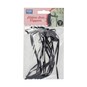PME Black Ribbon Bow Toppers 8 Pack image number 1