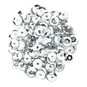 Craft Factory Silver Cup Sequins 5mm 5g image number 1