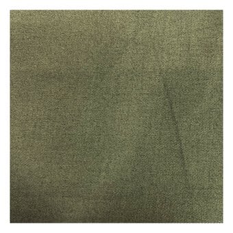 Khaki Lightweight Drill Fabric by the Metre
