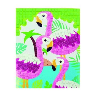 Flamingo Foam Mosaic Art Kit