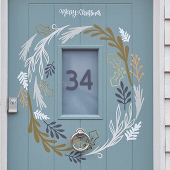 Cricut: How to Make a Front Door Decal