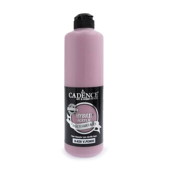 Cadence Victoria Pink Hybrid Acrylic Multi-Surface Paint 500ml