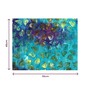 Blue, Purple and Green Batik Cotton Fat Quarters 4 Pack image number 6